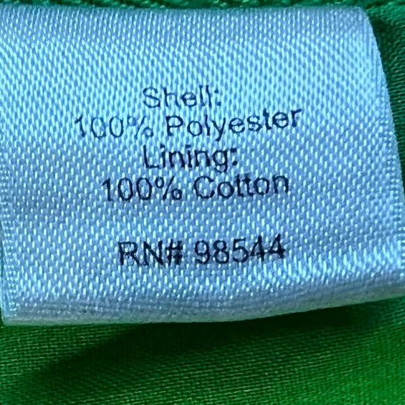 Beth Bowley Strapless Dress Blue Green Geometric Size 6 Retro 60s Style Chic - Picture 6 of 11